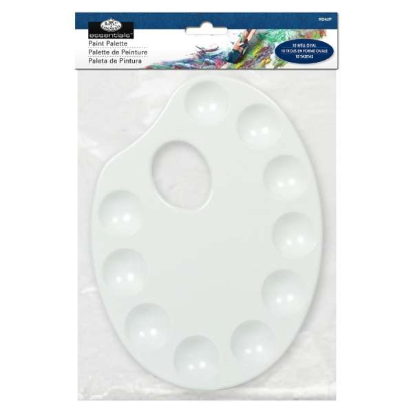 Paletta ovális 22.5 x 17 cm (segédeszközök festéshez Royal & Langnickel)