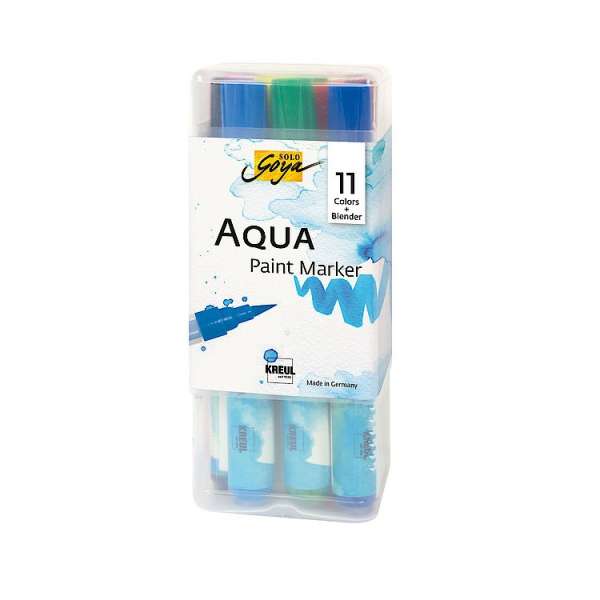 Akvarell marker szett Aqua Solo Goya Powerpack / 11 + 1 db (Akvarell)