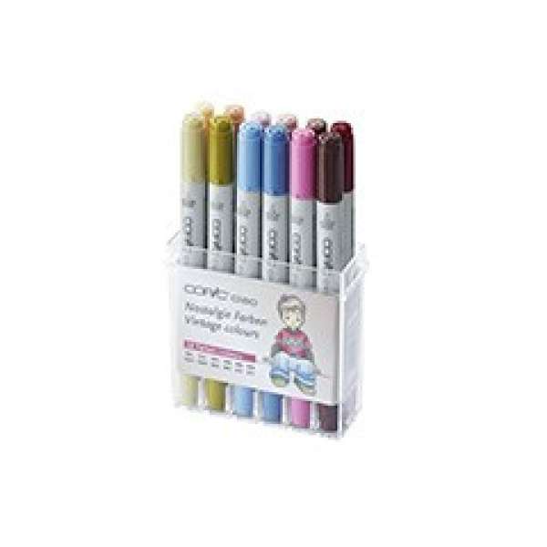 Markerek COPIC Ciao Vintage Colours / készlet 12 db (marker COPIC Ciao)