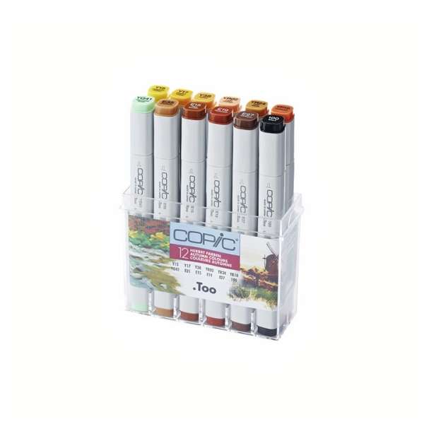 Markerek COPIC Classic Autumn Colours / készlet 12 db (Markerek COPIC)