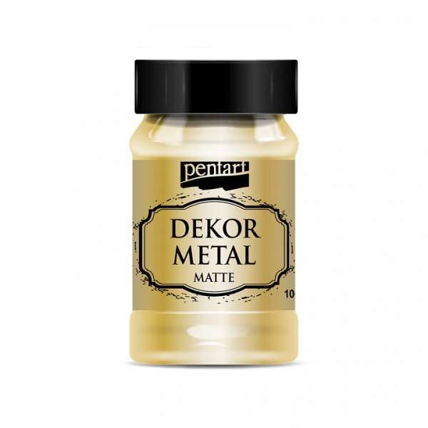 Dekorfesték metalikus Pentart 100 ml matt | különböző színek