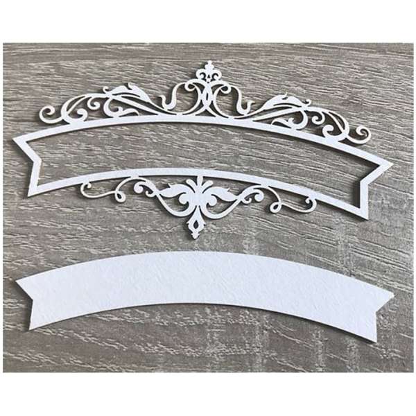 Fa díszítőelem - címke - 1 db (Fa díszítőelem)