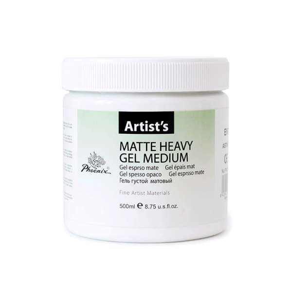 Matt médium zselé Heavy 500 ml (Sűrű akril médium)