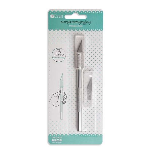 Kivágó kés három pengével (Kivágó kés keszlet)