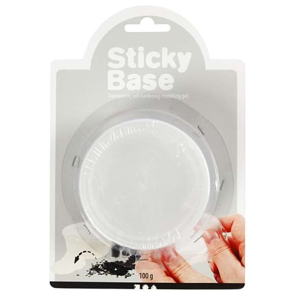 Önkeményedő átlátszó gél - 100 g (Modellezhető anyag)