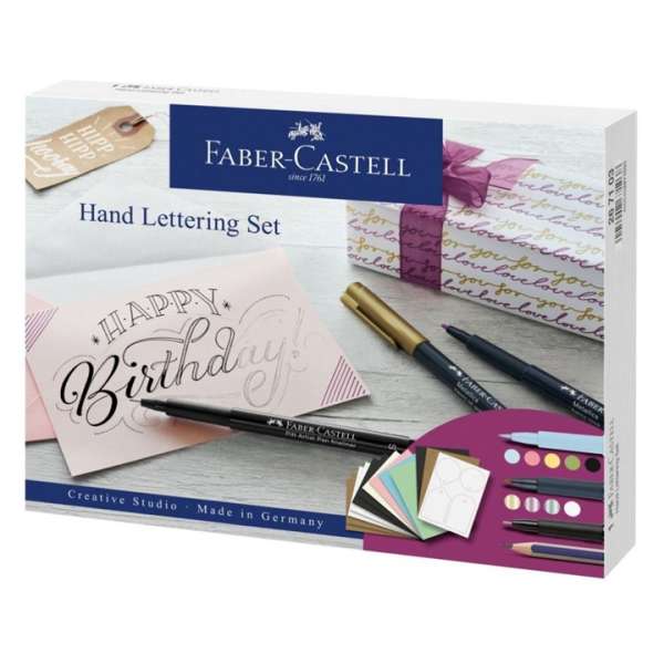 Hand lettering készlet Faber-Castell / ajándékkészlet 12 db (Hand)