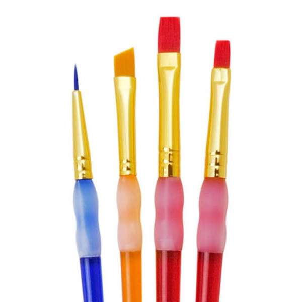 Big Kids Choice ecset szett kezdőknek 4 db (ecset készlet gyerekeknek)