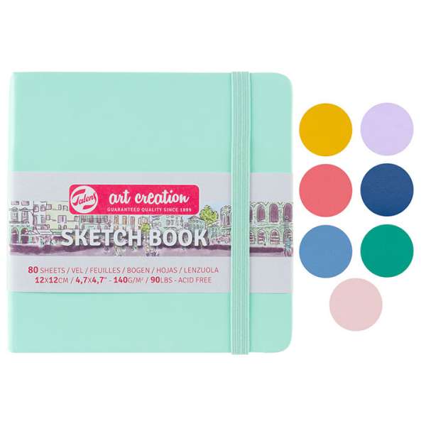 Rajzblokk Art Creation 12 x 12 cm | különböző árnyalatok (Papírblokk)