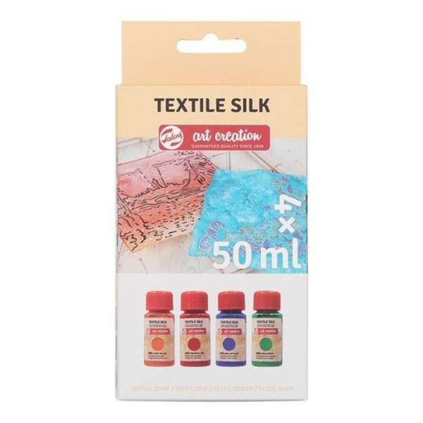 Talens Art Creation Basic selyemfestékek / készlet 4 x 50 ml