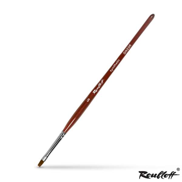 Roubloff lapos ecset körömdizájnhoz | többféle méretben ( ecset gél)