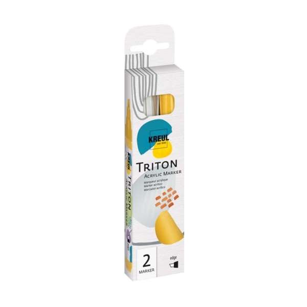 Akril filctollak Solo Goya TRITON silver / gold - szett 2 db (akril)