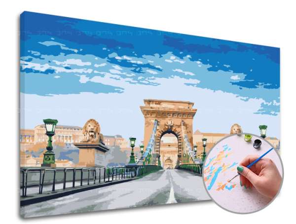 Festés szám szerint MOST BUDAPESTEN | közepes nehézség (ARTMIE festék a)