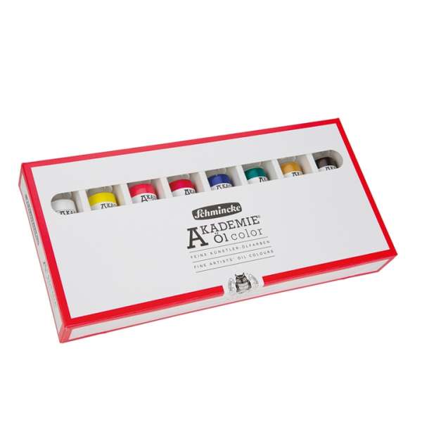 Olajfesték készlet Schmincke AKADEMIE 8 x 60 ml (Olajfesték készlet )