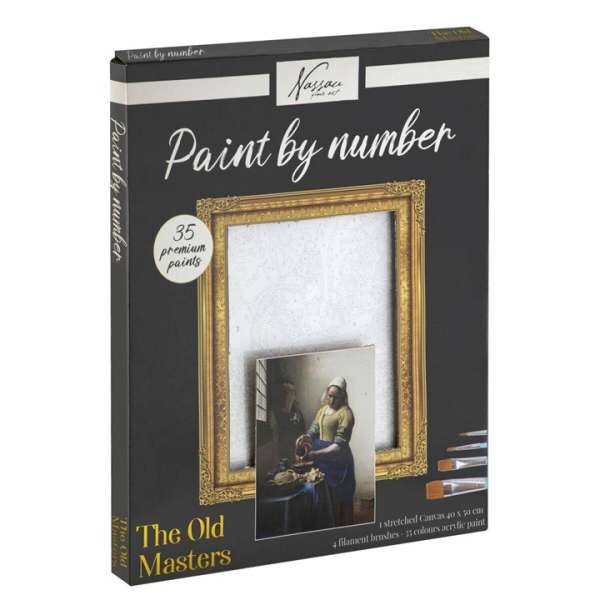 Festés számok szerint Nassau Milkmaid (Festés számok szerint)