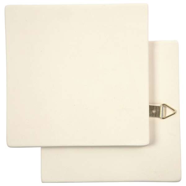 Művészi csempe akasztóval - négyzet 13 x 13 cm (dekorálható dekoráció)