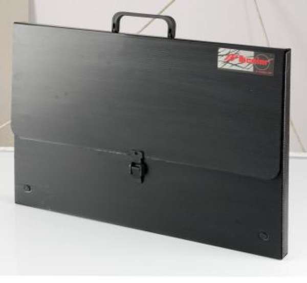 Rajztartó táska LENIAR  B3 - fekete (rajz kellék)