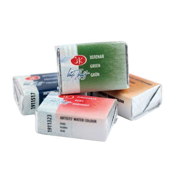 Akvarell festékek White Nights Semi-dry 2.5 ml | különböző árnyalatok