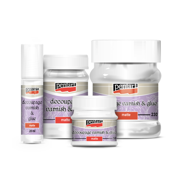 Decoupage lakk és ragasztó matt | több kiszerelés (Decoupage lakk és)