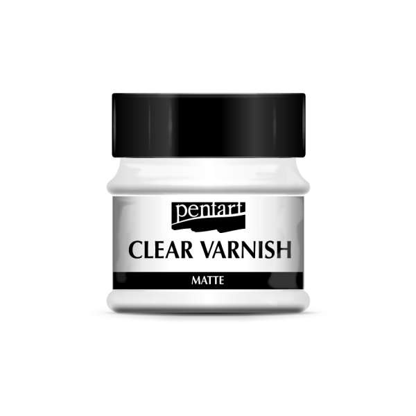 Matt színtelen lakk Pentart 100 ml (Clear varnish)