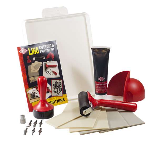 ESSDEE kreatív készlet linómetszéshez / 22 részes (Hobby kellékek)