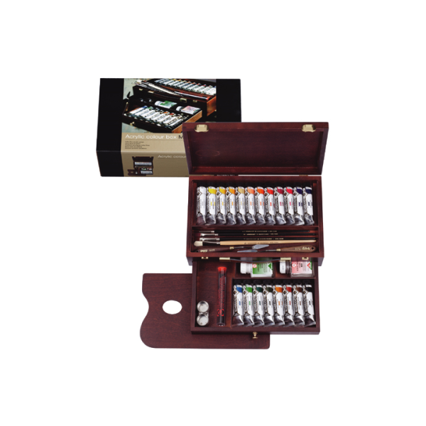 Akrilfesték Rembrandt box master/20x40ml+kiegészítőkkel (akrilfesték)