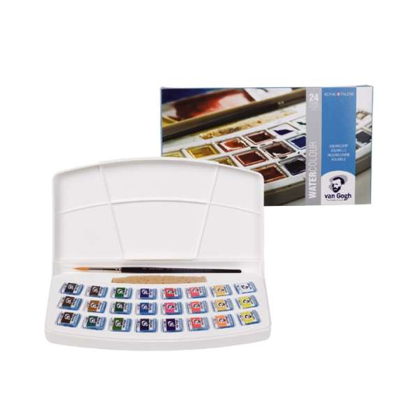 Akvarell festékek Van Gogh / készlet 24 szilke (Akvarell festék készlet )