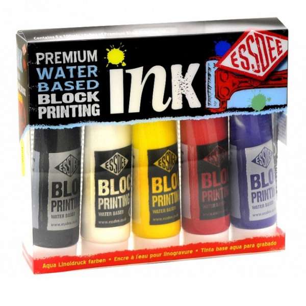 Print ink Essdee Premium 100 ml / 5 részes készlet (linómetsző festékek)