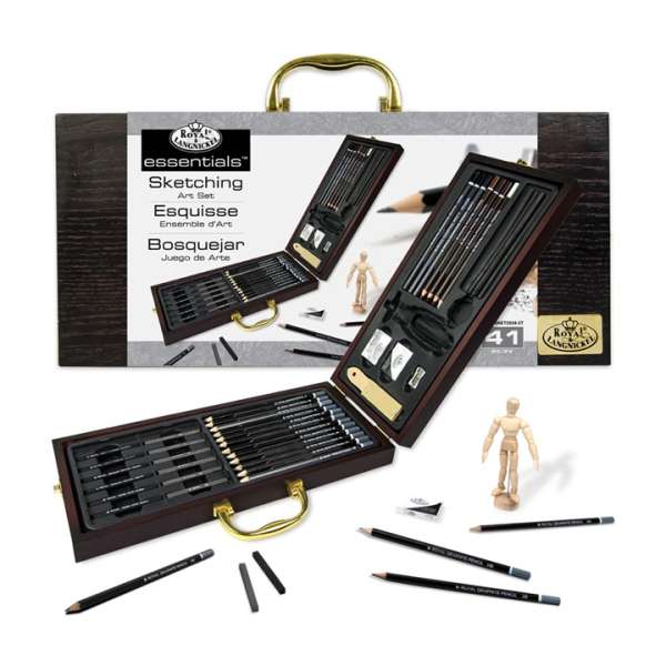 Vázlatkészítő készlet kofferben Royal & Langnickel essentials / 41 részes ()