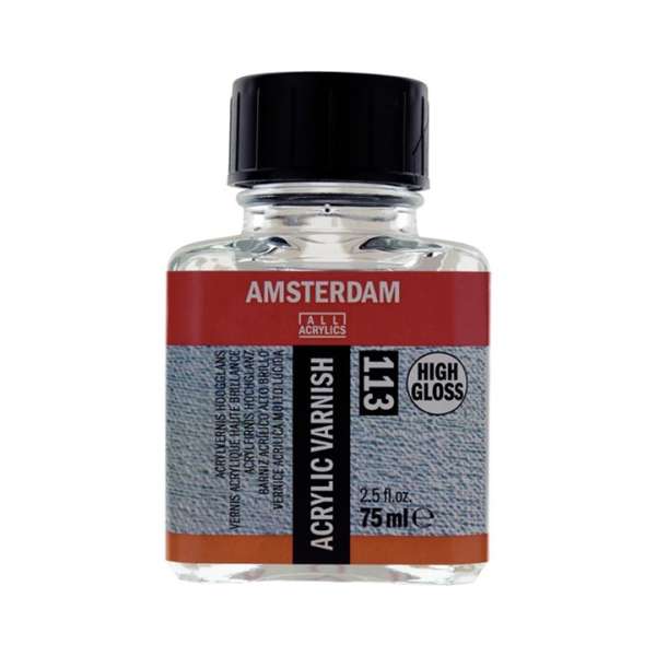 Fényes akril lakk AMSTERDAM 75 ml (Lakk Royal Talens)