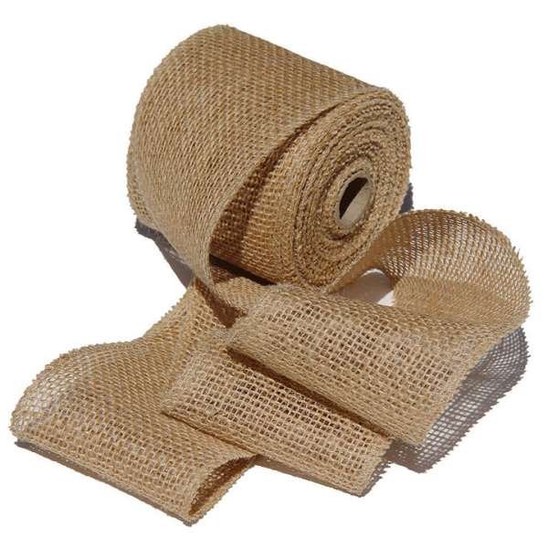 Juta szalag 7 cm x 10 m (juta szalag díszítésre)