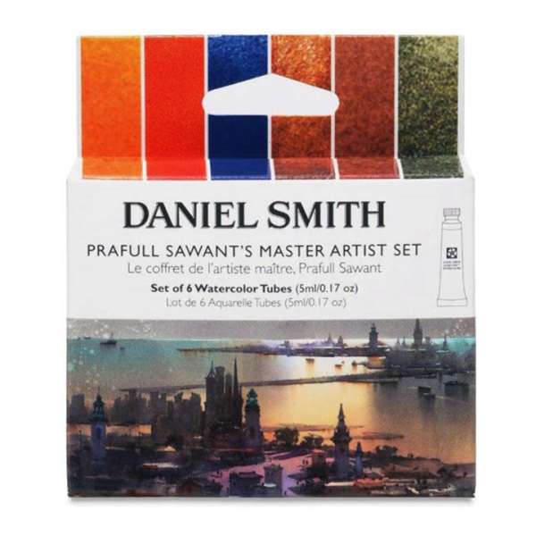 Akvarell festék készlet Daniel Smith Sawant Master Artist / 6x5ml