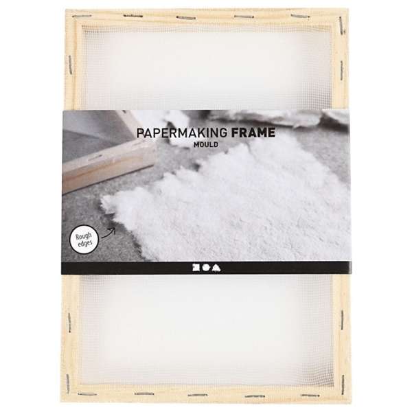 Keret handmade papírmerítésre (forma papírmerítéshez)