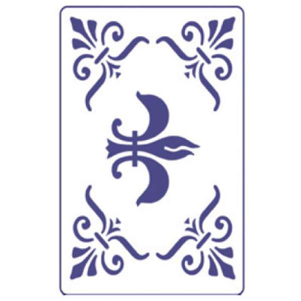 Sablon PENTART  -  Díszítmény S6 (kreatív kellékek)