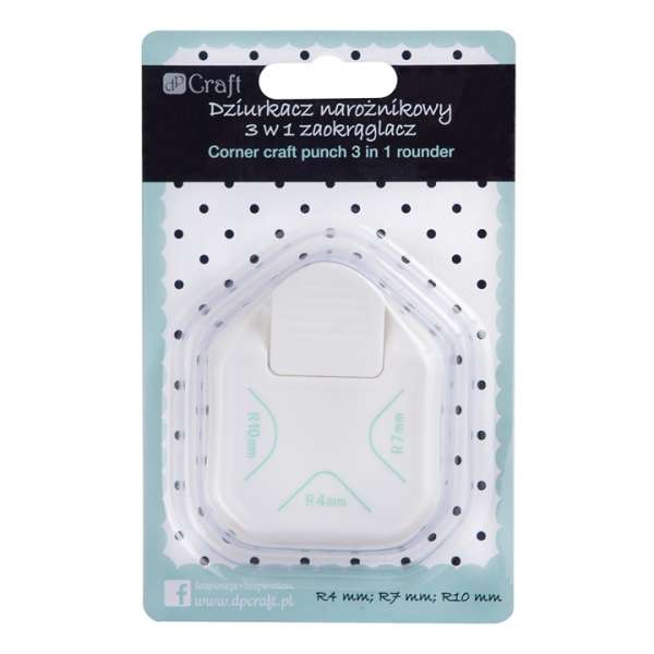 3 az 1-ben peremlyukasztó | lekerekített sarkok