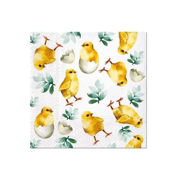 Decoupage szalvéták - Chicken in Eggs  - 1db
