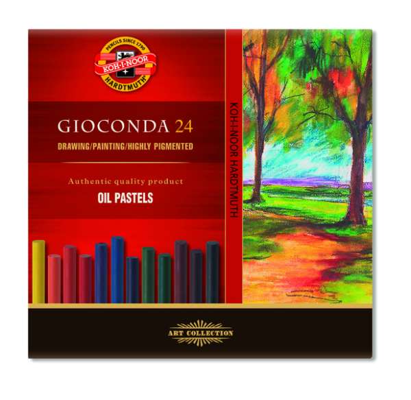 Művészi olajpasztell készlet -  GIOCONDA -  24 db 