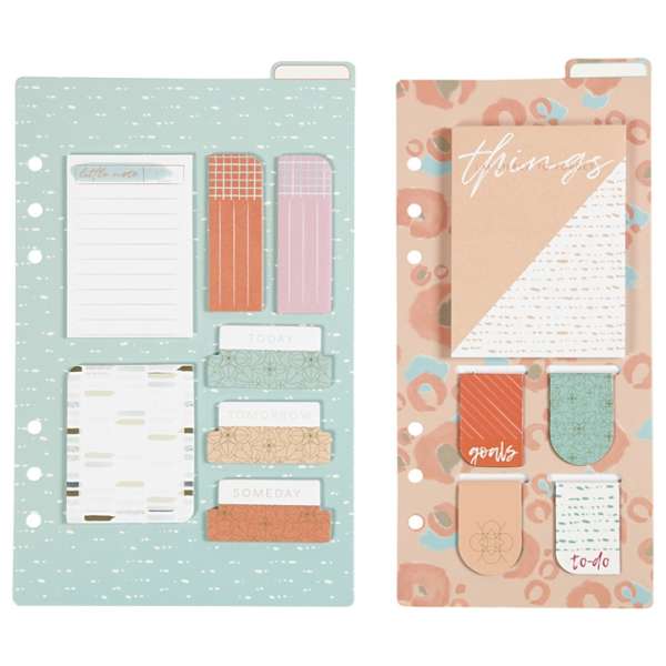 Kreatív tervező készlet - coral (jegyzetek és könyvjelzők)