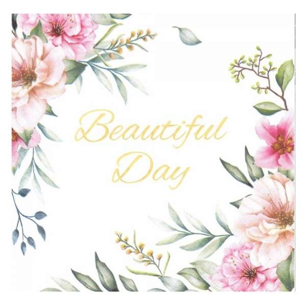 Decoupage szalvéták Special Flowers - 1 db (decoupage szalvéták)