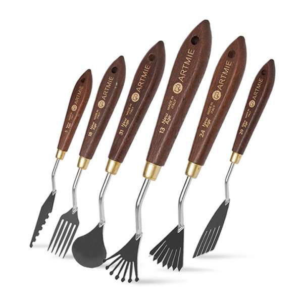 ARTMIE spatula szett - New Age - 6 db (Festőkés ARTMIE)