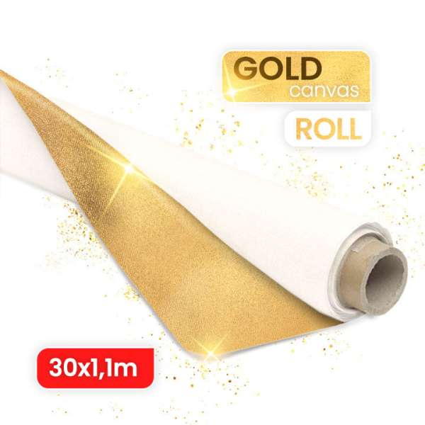 ARTMIE MIDAS arany festmény vászon tekercsben 30 méter - különböző