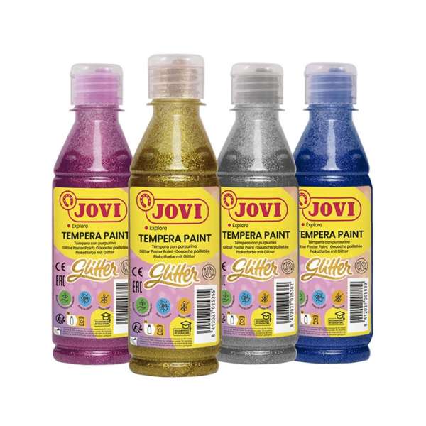 Folyékony csillámos temperafesték JOVI 250 ml | különböző árnyalatok