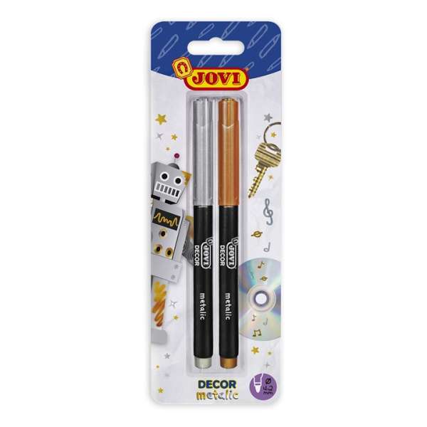 Fém filctoll készlet JOVI 2 db