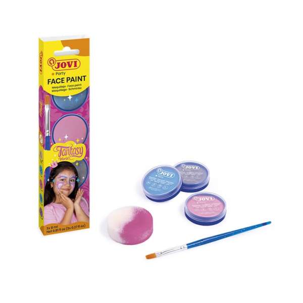 Arcfesték készlet Fantasy tartozékokkal 3 x 8 ml