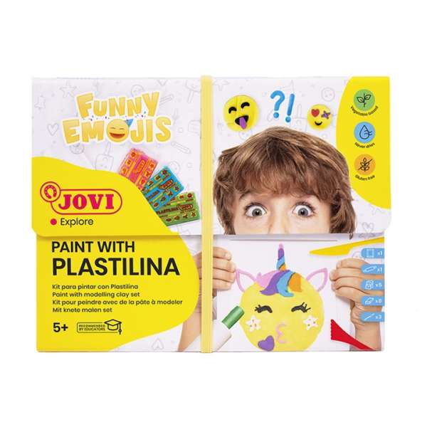 JOVI Funny Emojis - festés gyurmával