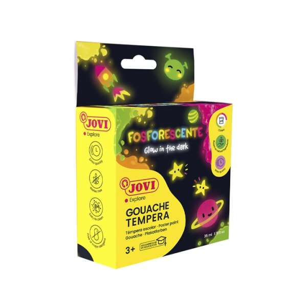 JOVI neon tempera festékek 4x35 ml