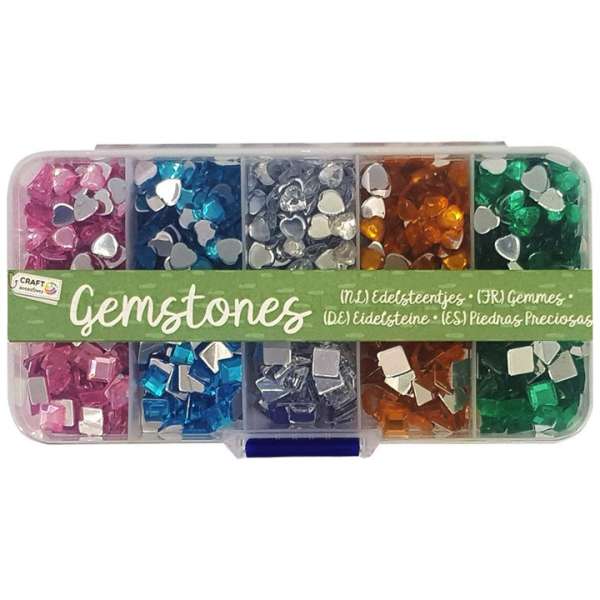 Dekoratív strasszkövek | négyzetek és szívek