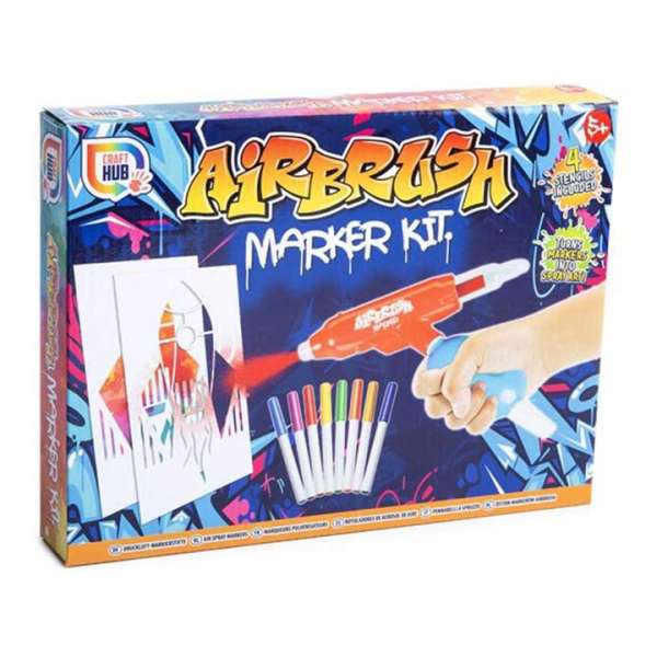 AIR BRUSH jelölőkészlet