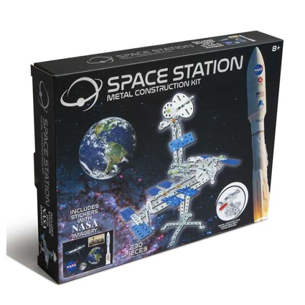NASA űrállomás fém 230 db