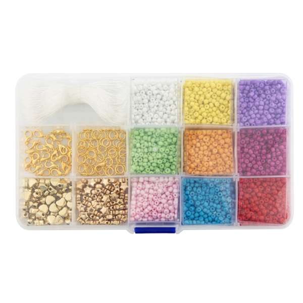 Gyöngykészlet és kiegészítők ékszerkészítéshez