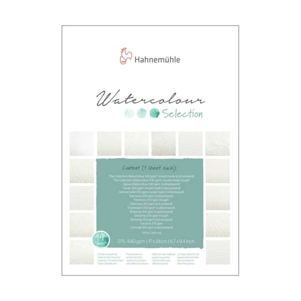 Akvarellblokk WATERCOLOUR SELECTION a következő címről HAHNEMÜHLE |